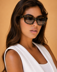 The Beatrix Tortoise Acetate Cat Eye Sunglasses