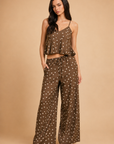 The Lorna Polka Dot Top + Pant Set - Sold Separately