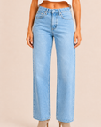 The Layla Light Denim Relaxed Straight Leg Jeans