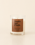 The Pumpkin, Spice & Vanilla Candle by Heirloomed Collection