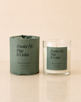 The Frasier Fir, Pine & Cedar Candle by Heirloomed Collection