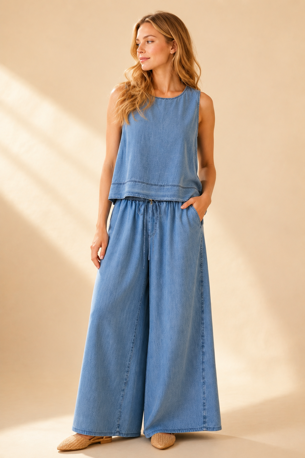The Kelsey Tencel Tank Top