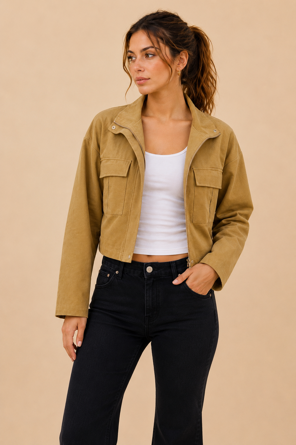 The Parker Utility Cargo Jacket