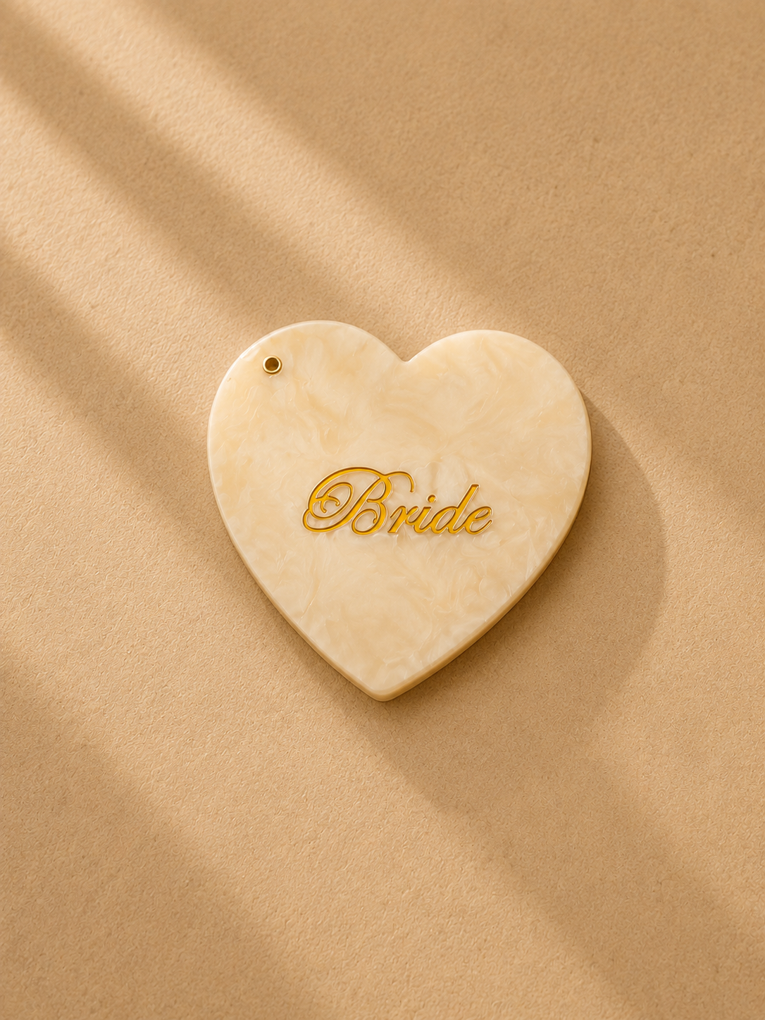 The Hand-Painted Bride Compact Mirror