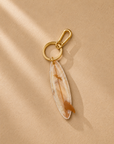 The Hand-Painted Malibu Surf Board Charm + Keychain