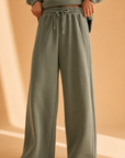 The Effie Sage Lounge Sweater + Pant Set - Sold Separately