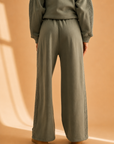 The Effie Sage Lounge Sweater + Pant Set - Sold Separately