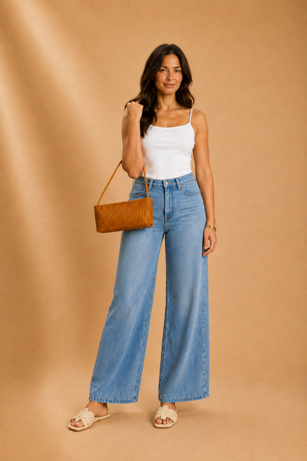 The Orla Woven Shoulder Bag