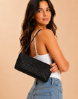 The Orla Woven Shoulder Bag