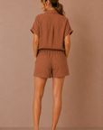 The Kit Linen Shirt + Shorts Set - Sold Separately