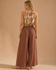 The Adira Floral Halter Top