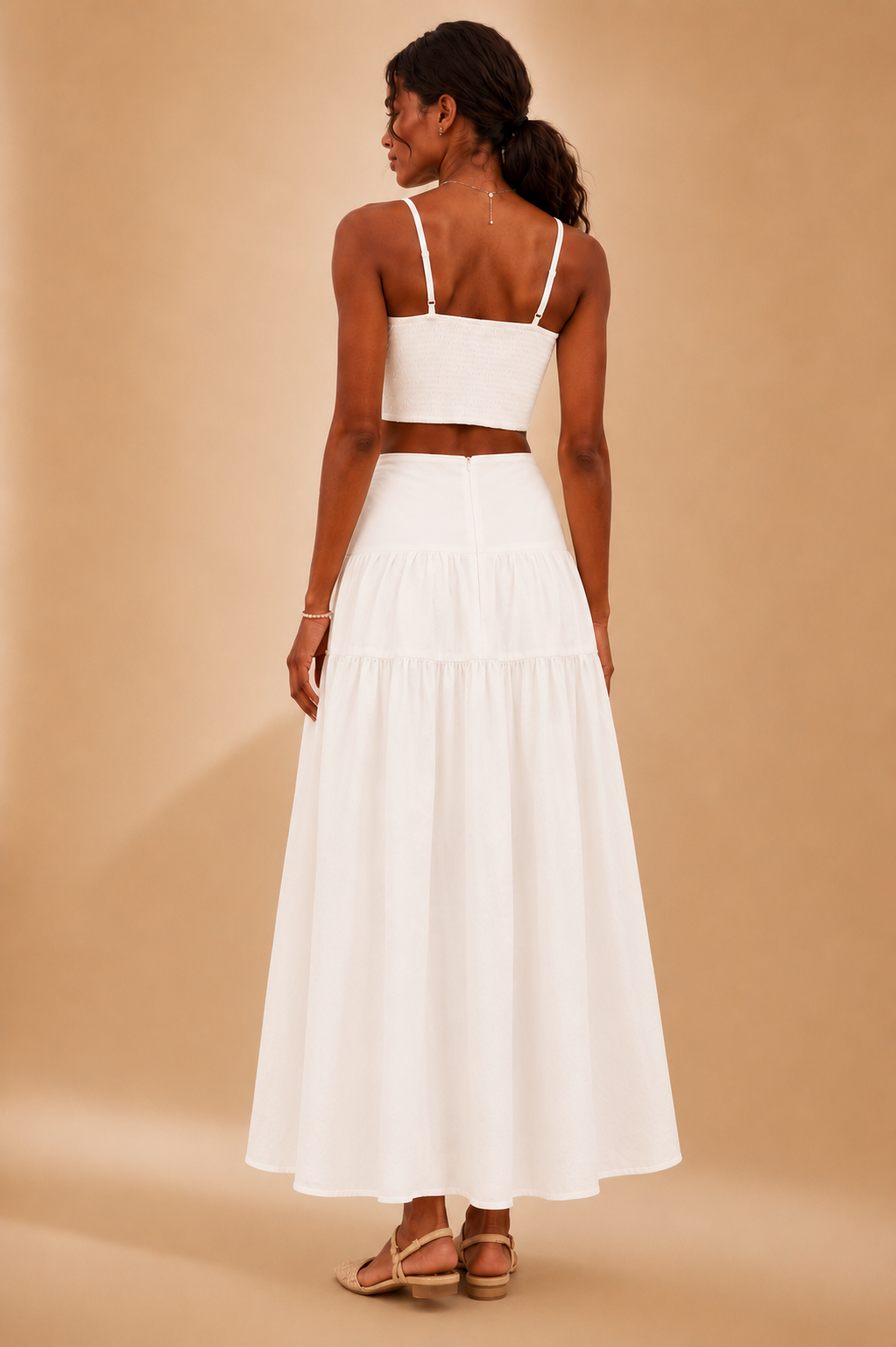 The Farrah Lace Top + Skirt Set - Sold Separately