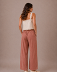 The Noa Clay Drawstring Barrel Pants