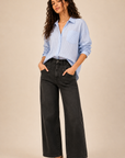 The Elaine Blue Striped Button Down Shirt