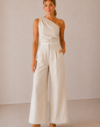 The Ciel Linen Top + Pant Set - Sold Separately