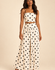 The Lola Polka Dot Top + Skirt Set - Sold Separately