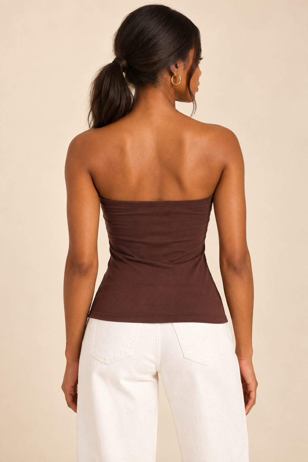 The Nova Chocolate Tube Top