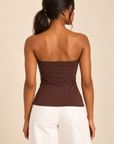 The Nova Chocolate Tube Top