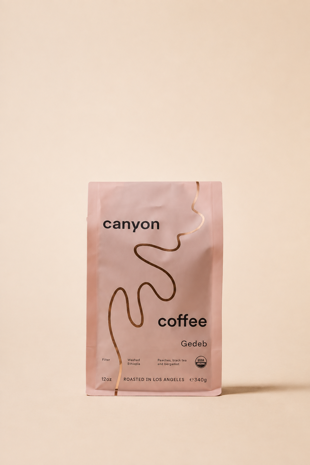 The Gedeb Ethiopia Coffee (Certified Organic) by Canyon Coffee