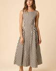 The Winnie Striped Maxi Dress