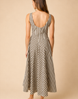 The Winnie Striped Maxi Dress