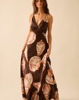 The Kailani Seashell Halter Dress