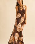 The Kailani Seashell Halter Dress