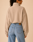 The Aven Oat Milk Reversible Fleece Jacket