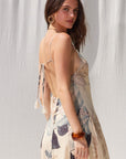The Chauntel Botanical Maxi Dress
