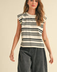 The Cindi Multi Stripe T-Shirt