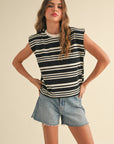 The Cindi Multi Stripe T-Shirt