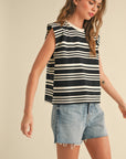 The Cindi Multi Stripe T-Shirt