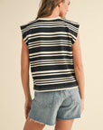 The Cindi Multi Stripe T-Shirt