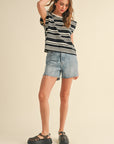 The Cindi Multi Stripe T-Shirt