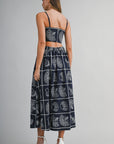 The Cleo Shell Embroidered Top + Skirt Set - Sold Separately