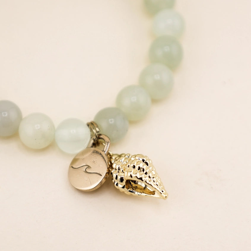 The Conch Shell Charm Bracelet