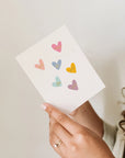 The Conversation Hearts Card