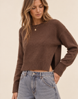 The Drew Brown Knit Sweater