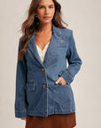The Delia Denim Blazer