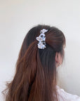 The Hand-Painted Dalmatian Barrette