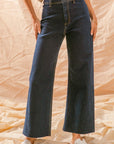 The Darci Wide Leg Denim Pants