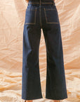 The Darci Wide Leg Denim Pants