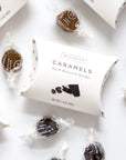 The Caramels Dark Roasted Mocha Pillow Box by McCrea's Candies