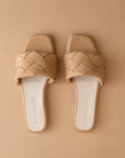 The Darla Woven Slide Sandal