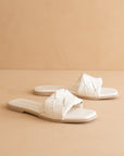 The Darla Woven Slide Sandal