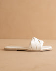 The Darla Woven Slide Sandal