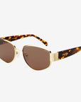 The Delilah Brown Acetate Sunglasses