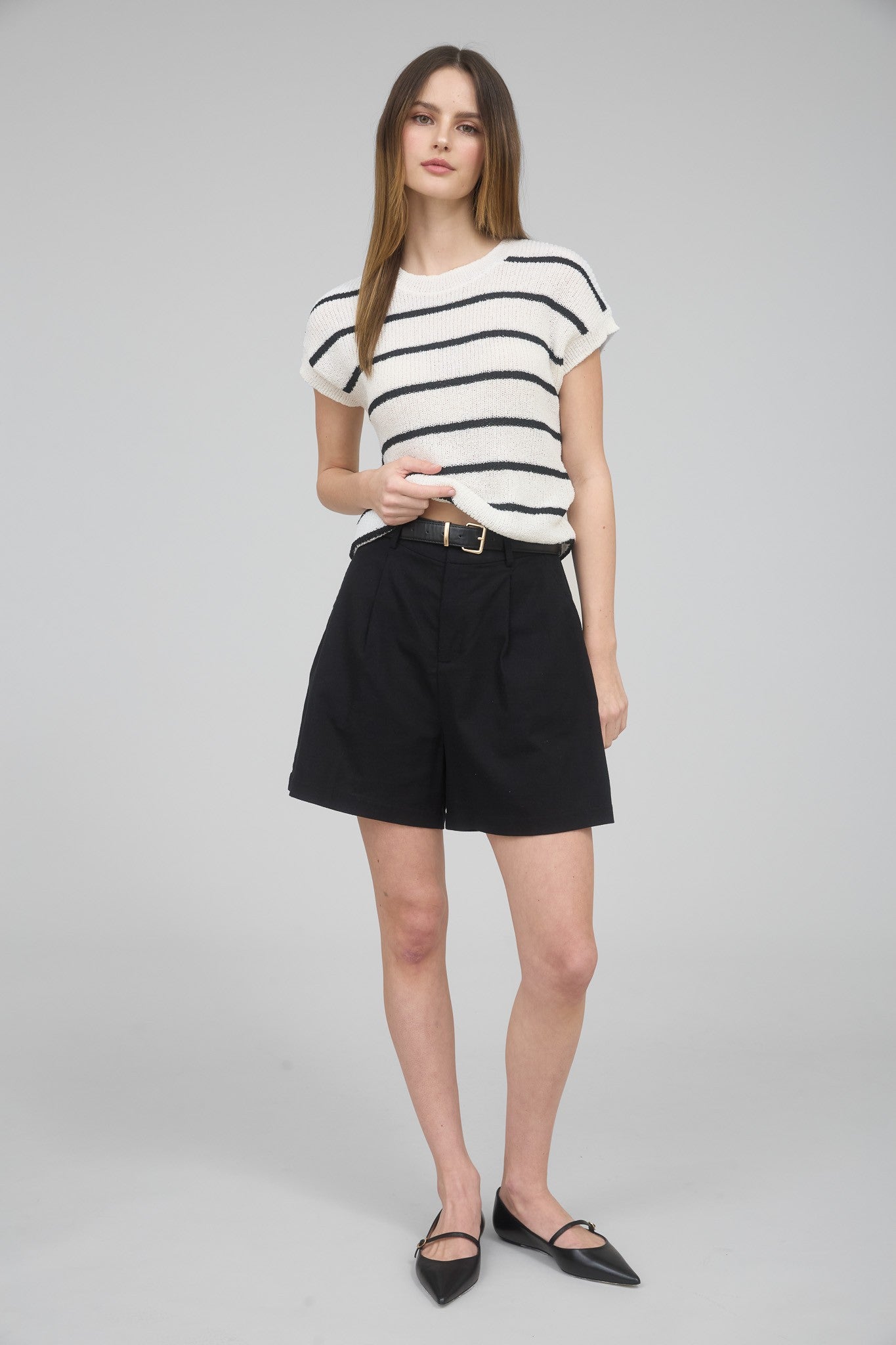 The Dylan Stripe Knit Top