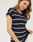 The Dylan Stripe Knit Top