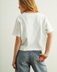 The Joss White Boxy Top